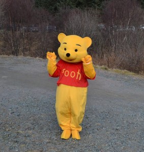 Me as Winnie-the-Pooh