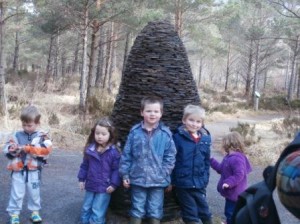 Beinn Eighe's pine cone trail
