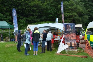 our stand at the Crinan Water festival proved very popular 