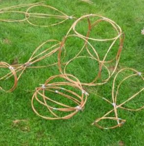 Getting to the art of the matter with some willow weaving