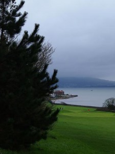 Views from Royal Belfast over looking Belfast Lough.