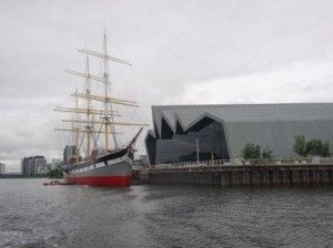 The new Transport Museum in Glasgow.