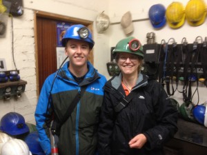 Going underground at Hopewell Colliery - with Ceri Watkins