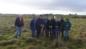 Craigton Community Orchard Group members that planted the cider orchard